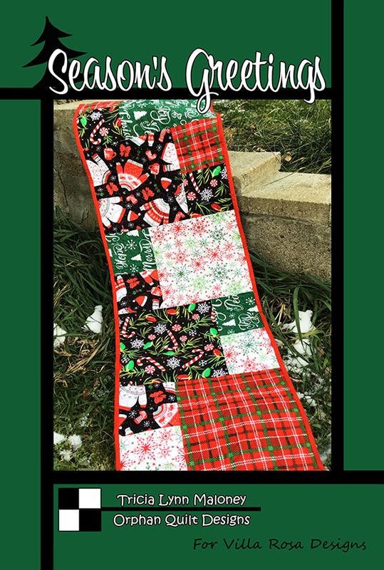 Season's Greetings - Villa Rosa Designs - Table Runner Kit