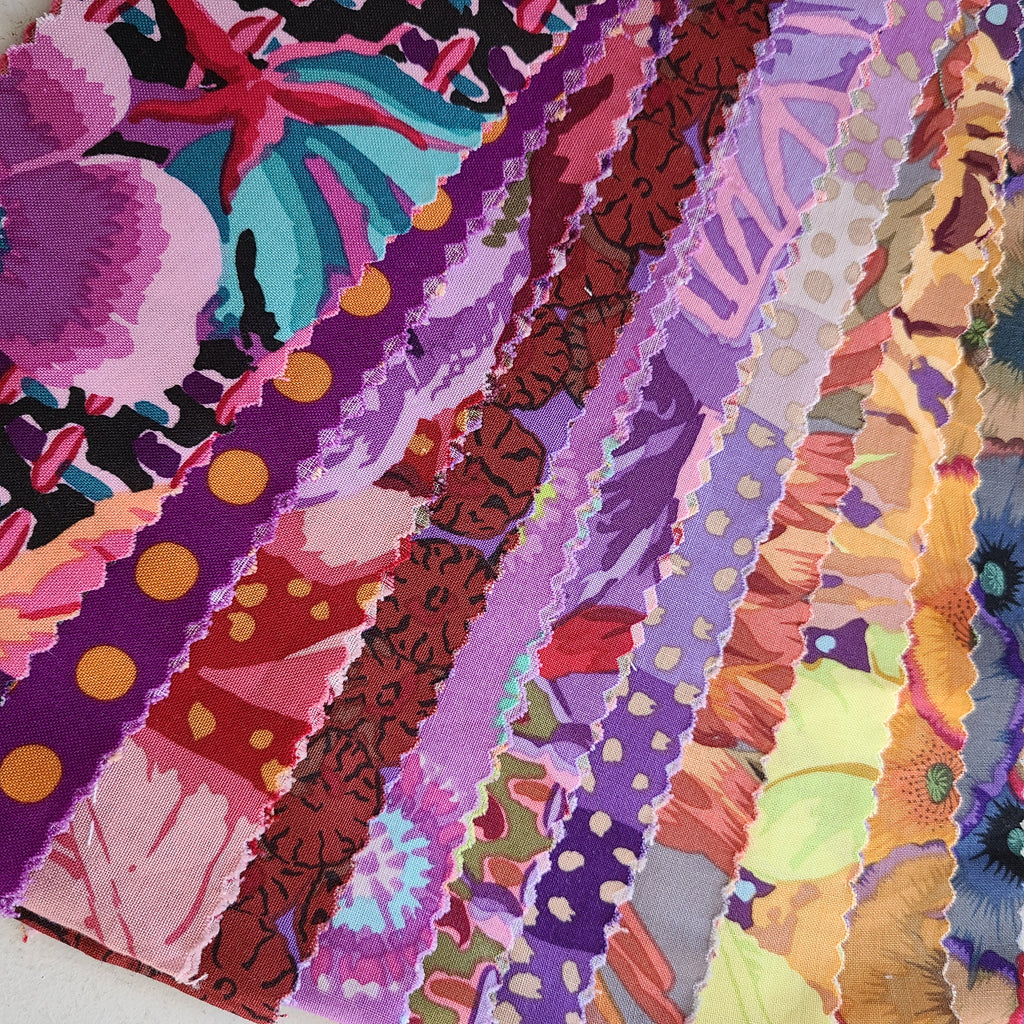 Earth by Kaffe Fassett 2.5" WOF Strips Design Roll - 30ct