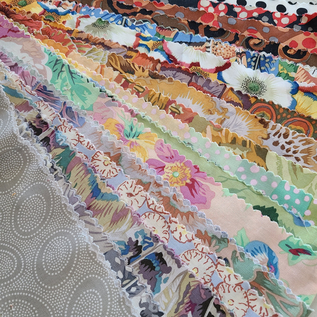 Earth by Kaffe Fassett 2.5" WOF Strips Design Roll - 30ct