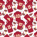 What a Catch - Team Jerseys (Quilting Cotton, Sold by the Yardage)