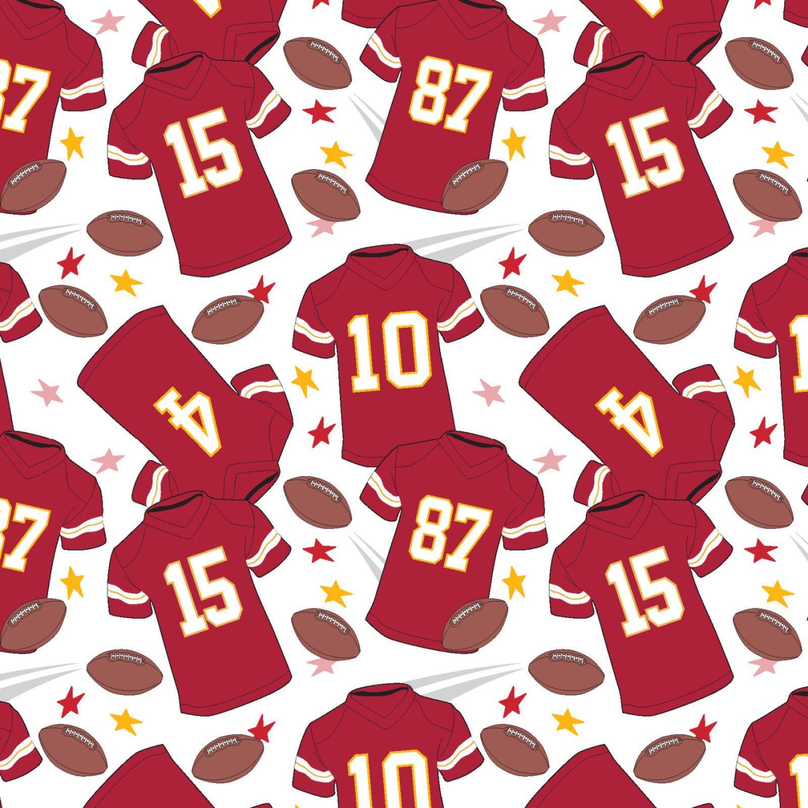 What a Catch - Team Jerseys (Quilting Cotton, Sold by the Yardage)