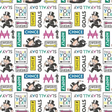Hasbro Gaming - Curated Collection - Precuts - Charm Pack - 5" Squares - 100% Quilting Cotton - 42ct