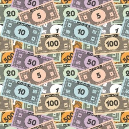 Hasbro Gaming - Curated Collection - Precuts - Charm Pack - 5" Squares - 100% Quilting Cotton - 42ct