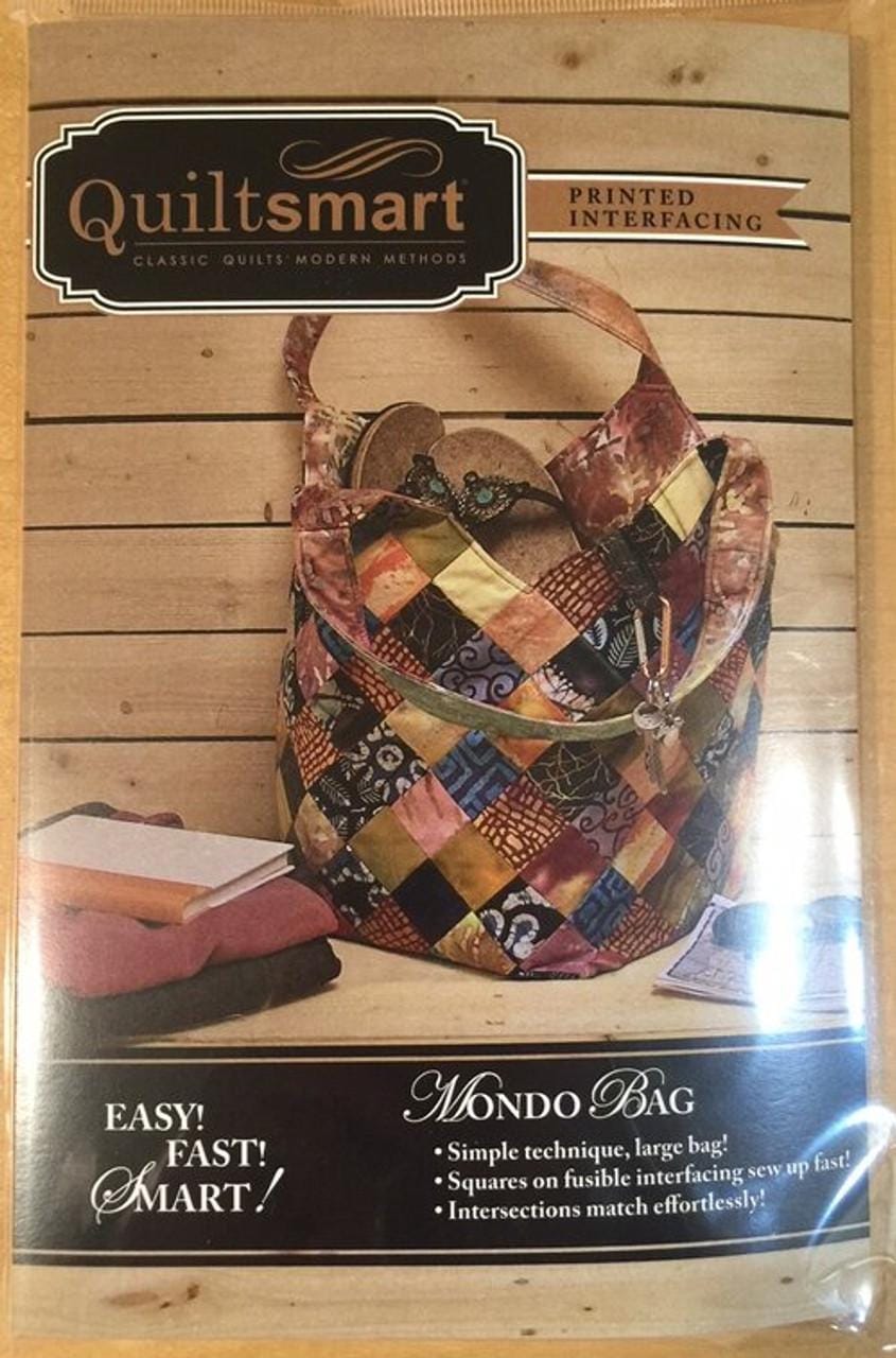 QuiltSmart - Mondo Bag Fun Pack - Pattern and Interfacing Pack