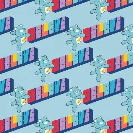 Care Bears - Curated Collection - Precuts - Charm Pack - 5" Squares - 100% Quilting Cotton - 42ct