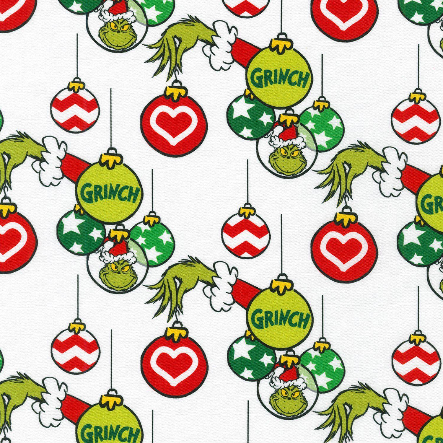 How the Grinch Stole Christmas - Naughty or Nice Curation - Precuts - Charm Pack - 5" Squares - 100% Quilting Cotton - 42ct