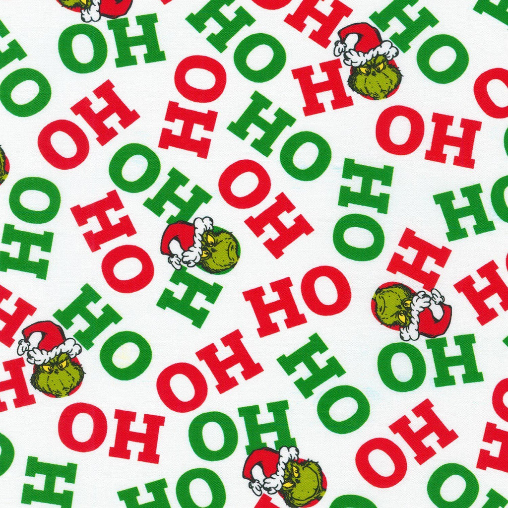How the Grinch Stole Christmas - Whoville Christmas Curation - Precuts - Charm Pack - 5" Squares - 100% Quilting Cotton - 42ct