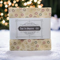 Stof Christmas - Beige w/Metallic Gold Curation - Precuts - Charm Pack - 5" Squares - 100% Quilting Cotton - 42ct