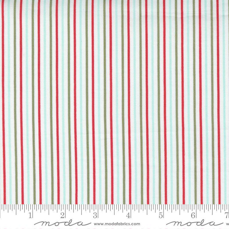Christmas Morning by Lella Boutique Moda - Curated Collection - Precuts - Jelly Roll - 2.5" WOF Strips - 100% Quilting Cotton - 50ct