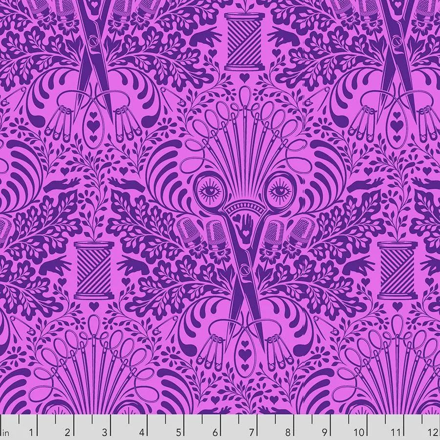 Homemade by Tula Pink Free Spirit - Curated Collection - Precuts - Mini Charm Pack - 2.5" Squares - 100% Quilting Cotton - 42ct