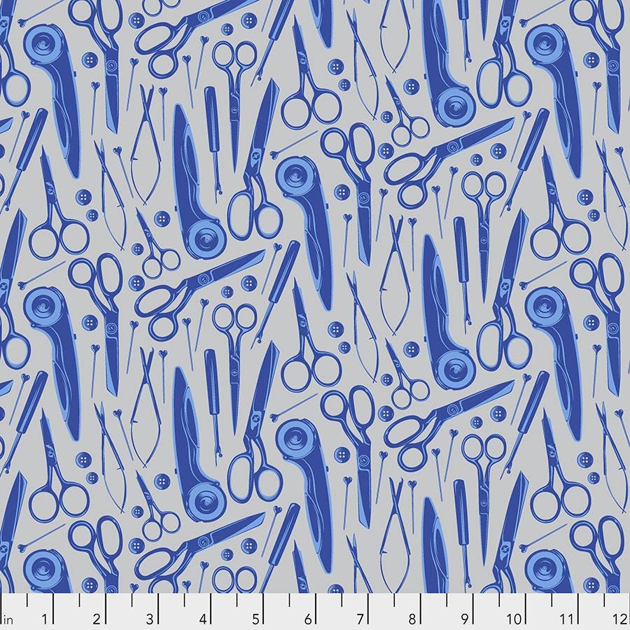 Homemade by Tula Pink Free Spirit - Tools of the Trade Curation - Precuts - Charm Pack - 5" Squares - 100% Quilting Cotton - 42ct