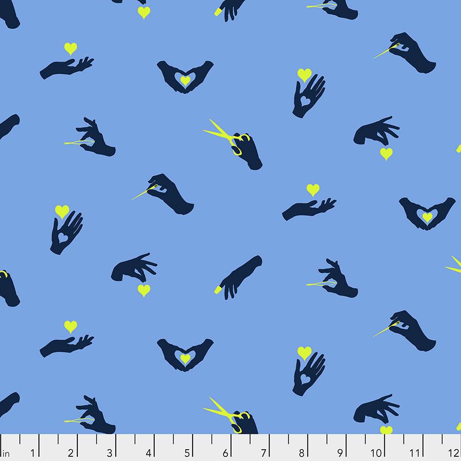 Homemade by Tula Pink Free Spirit - Curated Collection - Precuts - Mini Charm Pack - 2.5" Squares - 100% Quilting Cotton - 42ct