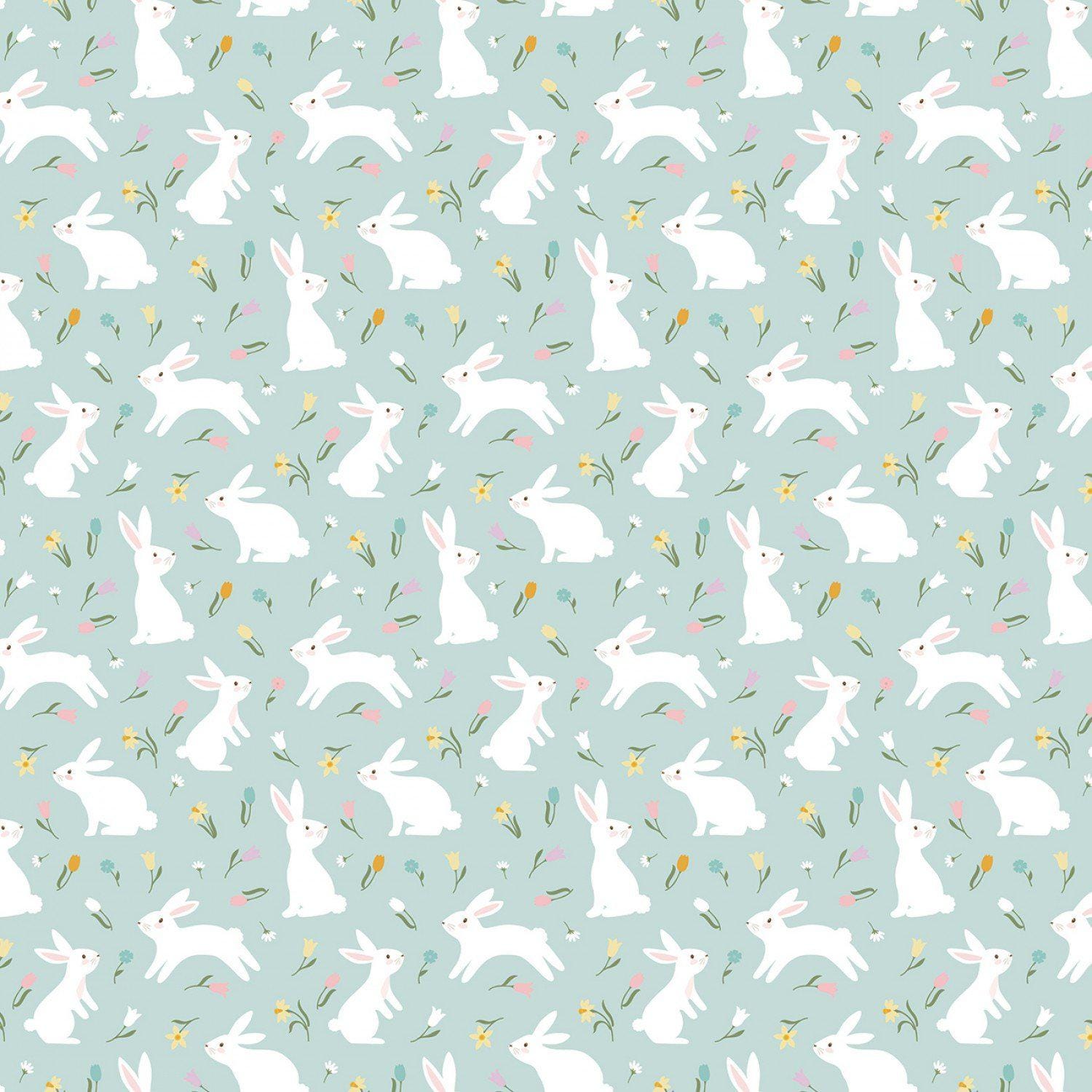 Bunny Trail by Dani Mogstad Riley Blake - Easter Eggs Curation - Precuts - Charm Pack - 5" Squares - 100% Quilting Cotton - 42ct