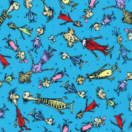 How the Grinch Stole Christmas - Whoville Christmas Curation - Precuts - Charm Pack - 5" Squares - 100% Quilting Cotton - 42ct