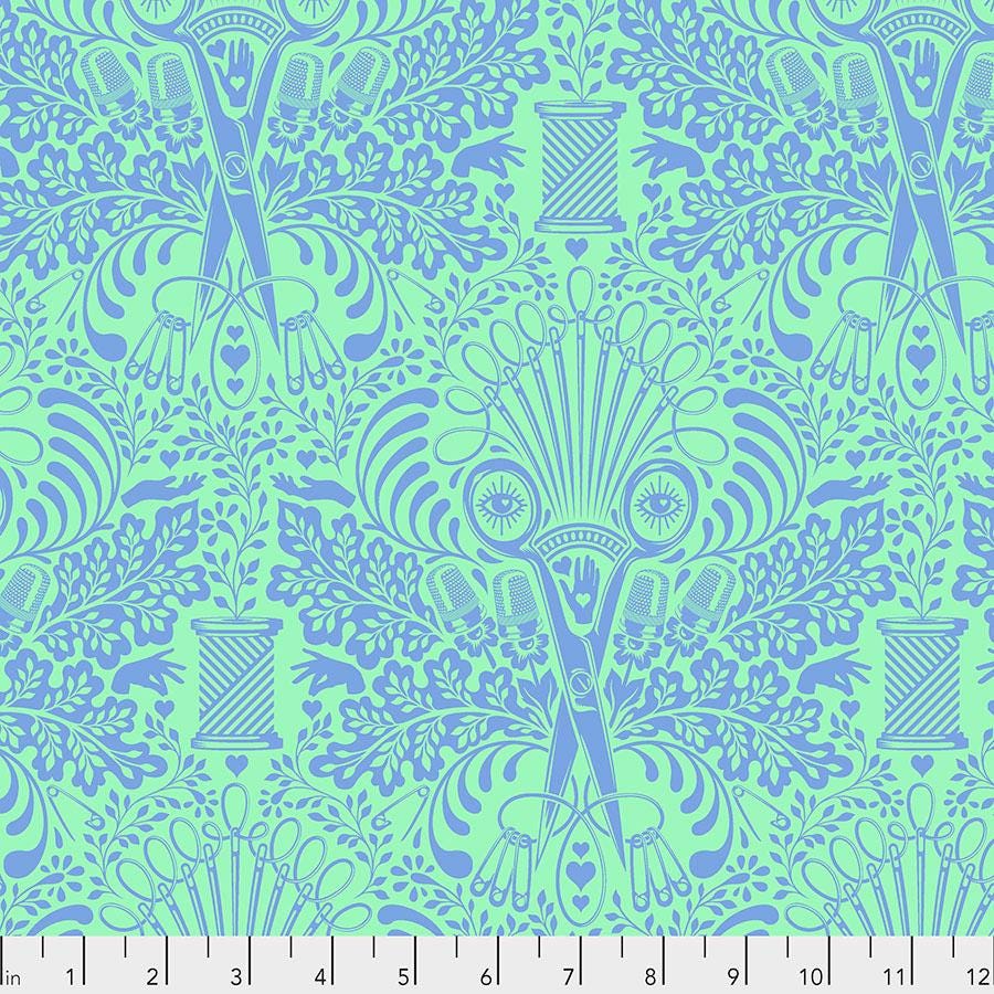 Homemade by Tula Pink Free Spirit - Tools of the Trade Curation - Precuts - Charm Pack - 5" Squares - 100% Quilting Cotton - 42ct