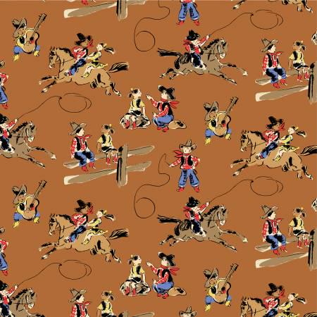 Rodeo Babes Flannel - Curated Collection - Precuts - For Rag Quilts - 6.5" Squares - 100% Cotton Flannel - 42ct