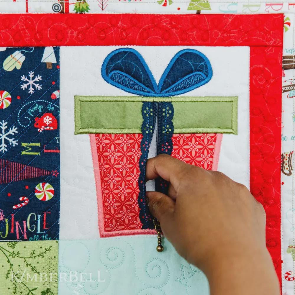 Kimberbell - Cup Of Cheer Advent Quilt - Machine Embroidery CD