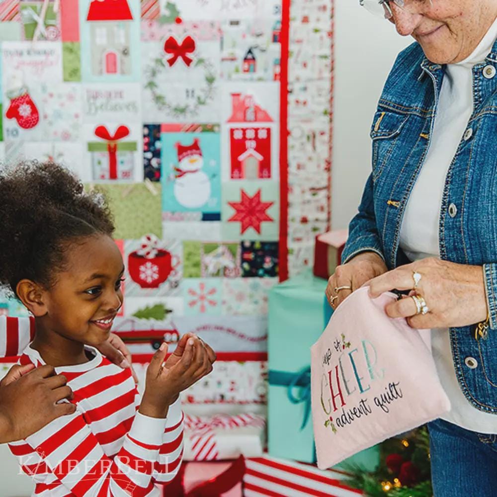 Kimberbell - Cup Of Cheer Advent Quilt - Machine Embroidery CD