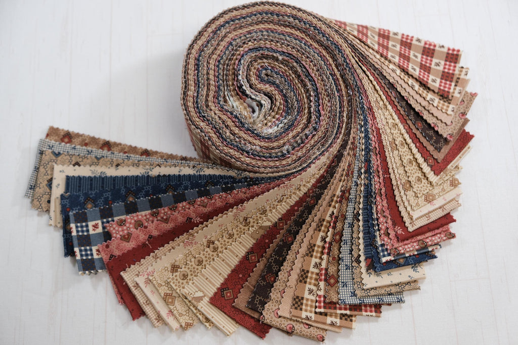 Hopewell by Jo Morton Moda - Curated Collection - Precuts - 1.75" WOF Strips - 100% Quilting Cotton - 44ct