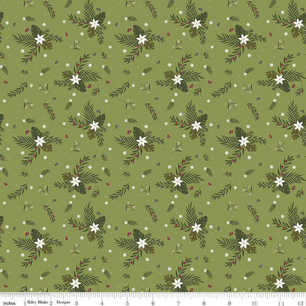 Silent Night by Jennifer Long for Riley Blake - Olive Branch Curation - Precuts - Charm Pack - 5" Squares - 100% Quilting Cotton - 42ct