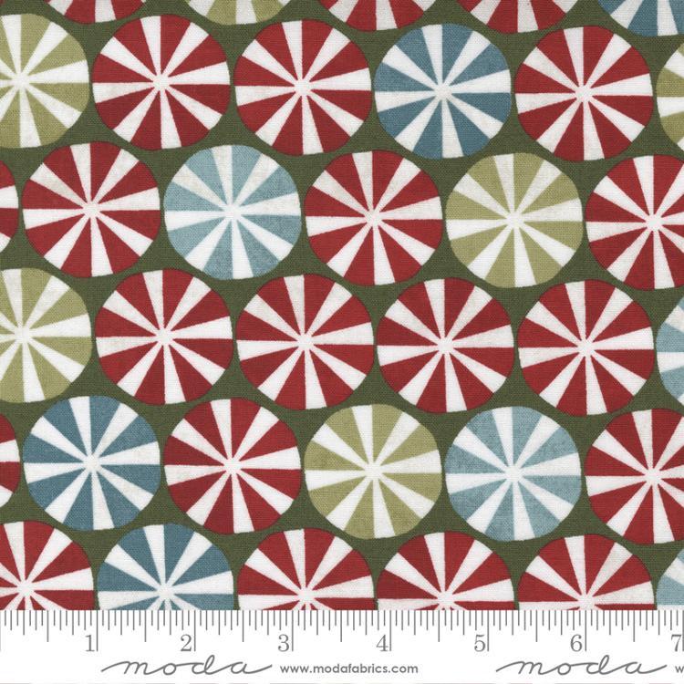 Peppermint Bark by Basic Grey Moda - Curated Collection - Precuts - Honey Buns - 1.5" WOF Strips - 100% Quilting Cotton - 40ct