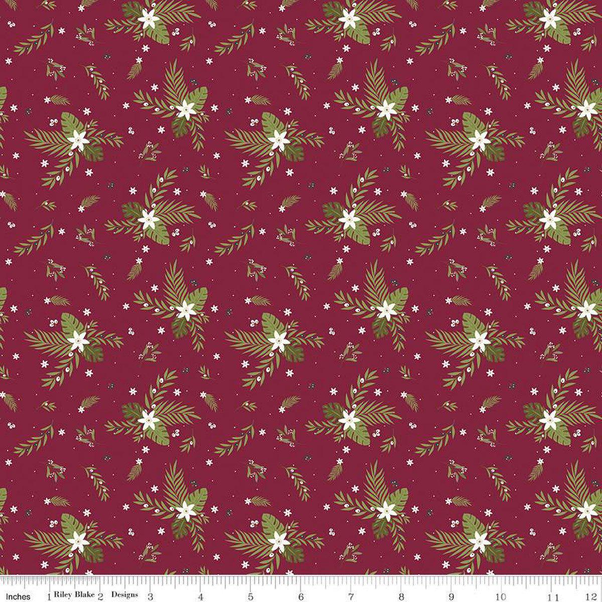 Silent Night by Jennifer Long for Riley Blake - Olive Branch Curation - Precuts - Charm Pack - 5" Squares - 100% Quilting Cotton - 42ct